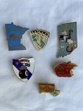 Lot of Blue Knights Motorcycle Police Club Pins & Badges picture