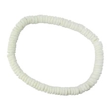 Hawaiian Jewelry Heishi Puka Shell Elastic Stretch Bracelet from Maui, Hawaii picture