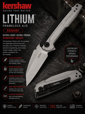 Kershaw - Lithium Framelock A/O - KS2049X picture