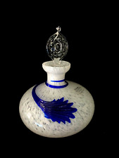 Vintage Creazioni Silvestri Murano Crystal Perfume Bottle With Stopper picture