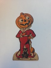 Vintage Halloween Johnny Pumpkin Head 1923-1924  Beistle picture