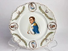 Antique Antique Prov Saxe Erdmann Schlegelmilch Germany Napoleon Cake Plate 8