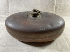 Vintage Antique Rein Kupfer Spazial Bed Foot Warmer Copper & Brass picture