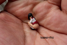 MINIATAURE 1/64 scale RED JK girl KIT Fit 1:64 CAR street stand Diorama picture