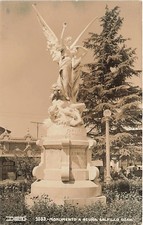 Postcard Mexico: RPPC Monumento a Acuna, Saltillo, Coahuila picture