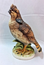 Vintage Napcoware Ruffed Grouse Porcelain Bird Figurine Limited Edition READ picture