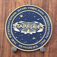 Star Trek Starfleet 50th Anniversary Challenge Coin  W#14 picture