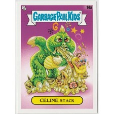 Land of the Lost Celine Stack #14a Garbage Pail Kids GPK 2023 Intergoolactic picture