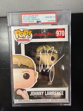 Johnny Lawrence Funko Pop #970 - Signed by William Zabka - PSA 10 picture