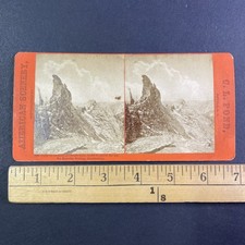 Clouds Rest Summit Stereoview C. L. Pond 1870s Yosemite Valley California picture