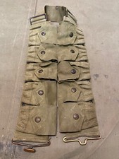 ORIGINAL WWI US ARMY M1903 INFANTRY FIELD 10 POCKET EAGLE SNAP AMMO BELT-MILLS picture
