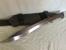 Zombie Tools Belmont - Raw Satin Finish - Brown Leather, One of A Kind picture