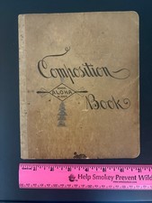 A  RARE 1897 - 1907 Farm Ledger & Notebook CAROLYN MILLIRON Waynesburg PA Estate picture