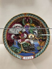 Bing & Grondahl 1993 Santa's Gifts Christmas Plate B&G Denmark COA 0894 H picture
