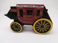 VINTAGE 1998 Wells Fargo Stage Coach Union Trust San Francisco Metal Bank No Key picture