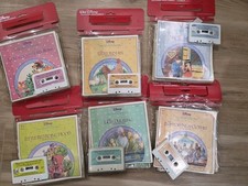 Disney Favorite Fairy Tales Read Along Multiple Story Books w Cassette Teaching picture