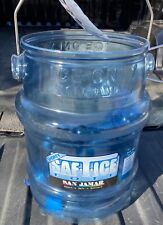 NEW San Jamar Saf-T-Ice Plastic Ice Tote, with Drying and Storage Hook  picture