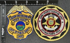 Rare Obsolete Ohio Investigative Liquor Agent & ODPS Patches picture