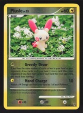English LP Plusle 76 SV Reverse Holofoil Pokemon Supreme Victors picture