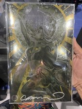 Supergirl #15 Trinity SDCC EXCLUSIVE Foil Cover Signed By Lee Bermejo NM picture