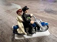 Department 56 The Original Snow Village Harley Ever After Motorcycle #4030746 picture