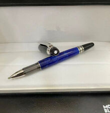 Luxury Rollerball Pen Starwalker Series Marble Blue 0.7 mm Black Ink No Pen Box picture
