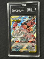 Pheromosa & Buzzwole GX  Pokemon Unbroken Bonds Ultra TAG 10 G9392485 #192 picture