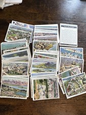 1939 WA & AC CHURCHMAN WINGS OVER THE EMPIRE COMPLETE 48 TOBACCO CARD SET picture