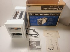NIB Vintage Toastmaster Chrome Slots Toaster B700 Made in USA picture