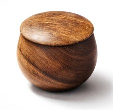 Dan DeLuz Signed Hawaiian Koa Wood Lidded Bowl 4