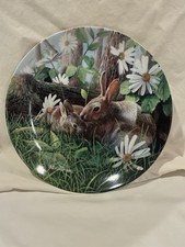 The Rabbit painted by Kevin Daniel for The Edwin M Knowles China Plate 1987 picture