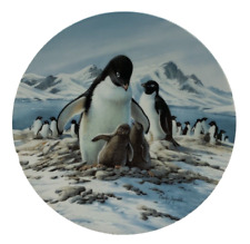 Penguins Little Explorer Black Tie Affair Plate Collection 1992 Carolyn Jagodits picture