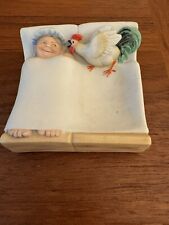 Rare Antique Porcelain Knickknack. Approximately 3x3” Inches At Base. picture