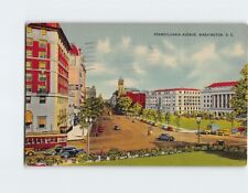 Postcard Pennsylvania Avenue Washington DC picture