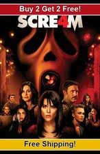 Scream 4 2011-01 11x17 Movie TV Show Poster Buy 2 Get 2 Free  picture