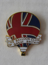 AIBF The Balloon Club of Great Britain Hot Air Balloon pin picture