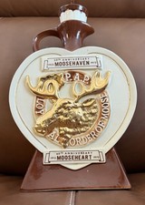 VINTAGE 1972 OMB 50th ANNIVERSARY MOOSEHAVEN DECANTER picture