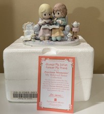Precious Moments Always My Sister Forever My Friend Figurine Hamilton COA picture