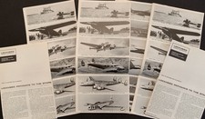Lot of 6- Lockheed 1970 Pathway to the Stars Airplane Helicopter Rocket Brochure picture