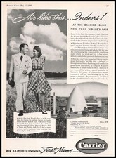 1940 New York World's Fair Photo Carrier Syracuse 