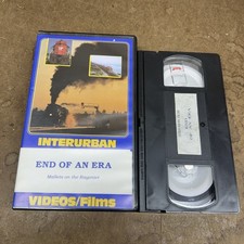 Interurban End Of An Era Mallets On The Rayonier Railroad VHS Vintage Rare HTF picture
