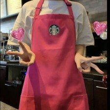 Nice Starbucks Classic LOGO Apron Employee Store Specialty Coffee Master Lace picture