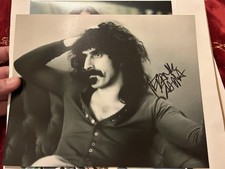 Frank Zappa 8 X 10 Autographed Photo With Coa picture