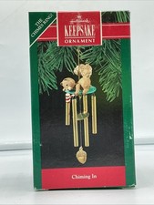 1990 Hallmark Keepsake Christmas Ornament Chiming In -  picture