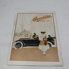 1917 Willys Overland Light Six Brochure Touring Roadster Coupe Catalog picture