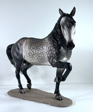 Custom Painted Artist Resin,  Star of Orion, Star Dapple Grey, by Sheryl Leisure picture