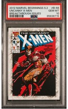 2012 Marvel Beginnings X-Men #B-68 PSA 10 GEM MINT Wolverine vs Sabretooth picture