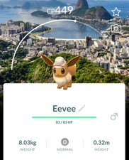 ⚡ Explorer Eevee Rio de Janeiro Background | Pokémon GO Trade picture