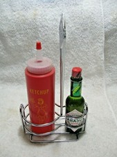 New TABASCO BRAND  Pepper Sauce By  McILHENNY CO. Branded Condiment Holder Diner picture