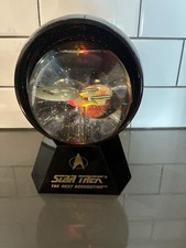 Star Trek:  Vintage 1993  TNG USS Enterprise NCC-1701-D Light Up Musical Globe picture